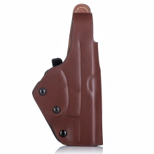 LVL 2 Retention Premium Leather OWB Holster with MLC Security Lock Technology