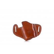 Timeless opentop OWB leather holster for guns with light or laser  red dot sight