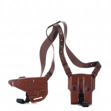 Timeless Horizontal Shoulder Holster with Counterbalance