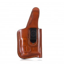 Timeless IWB Leather Holster with Thumb Break for Guns with Lasers or Lights Plus Red Dot Sights