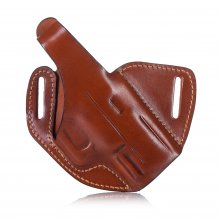 Timeless Cross-Draw Leather Holster for Guns with Red Dot Sights
