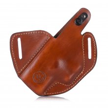 Timeless Cross-Draw Leather Holster for Guns with Red Dot Sights