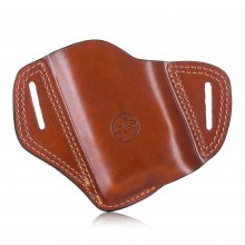 Timeless OWB Leather Holster with Open-top for Guns with Lasers or Lights