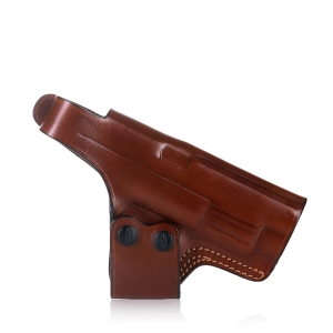 Easy on Cross Draw OWB Leather Holster