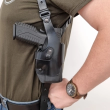 Hybrid Roto Shoulder Holster with Single Harness