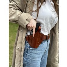 Timeless OWB Leather Holster with Thumb-Break
