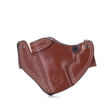 Timeless Pancake IWB Leather Holster with Snaps